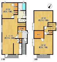 宮城県仙台市太白区泉崎2(一戸建)の賃貸物件の間取り