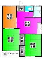 とりやまコーポの間取り