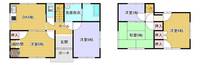 山口県岩国市室の木町1(一戸建)の賃貸物件の間取り