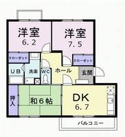物件の間取り画像