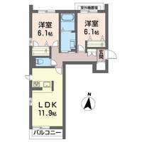 物件の間取り画像
