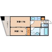 福岡県福岡市中央区地行2(マンション)の賃貸物件の間取り