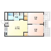 セントラルコート豊新の間取り