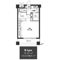 東京都中野区新井2(マンション)の賃貸物件の間取り