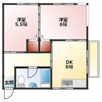 寿町コーポラスの間取り