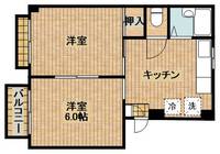 カーサ・イトーBの間取り