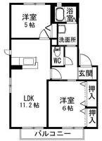物件の間取り画像