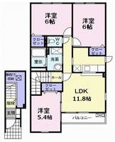 物件の間取り画像