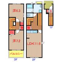 物件の間取り画像