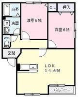 物件の間取り画像