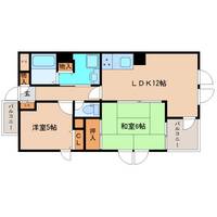 大阪府大阪市平野区長吉出戸3(マンション)の賃貸物件の間取り