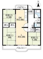 物件の間取り画像