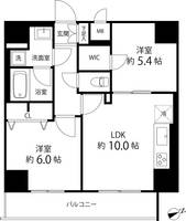 東京都荒川区荒川6(マンション)の賃貸物件の間取り