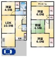物件の間取り画像