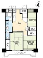 物件の間取り画像