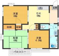 物件の間取り画像