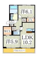 ラ ティーダの間取り