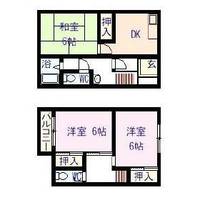 コンフォール栢山の間取り