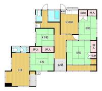 山口県下関市栄町(一戸建)の賃貸物件の間取り