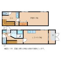 滋賀県蒲生郡日野町大字山本(一戸建)の賃貸物件の間取り