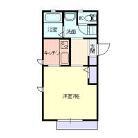 山形県山形市城南町2(アパート)の賃貸物件の間取り