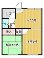山形県山形市瀬波2(アパート)の賃貸物件の間取り