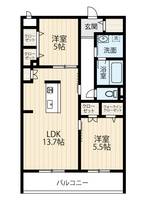 物件の間取り画像