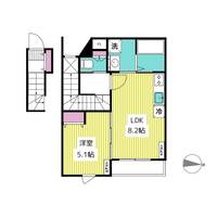 東京都品川区西五反田3(アパート)の賃貸物件の間取り