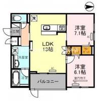 Fortuna江坂の間取り