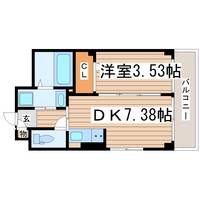 ラシーネ錦町の間取り