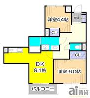 物件の間取り画像