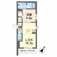 ☆プレミアス安東の間取り