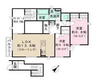 物件の間取り画像