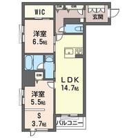 コンフォール冬青(ソヨゴ)の間取り