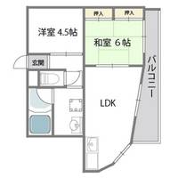 ルミエール中宮の間取り