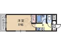 ボナール遠里小野の間取り