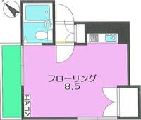 柿の木坂アサヒハイツの間取り