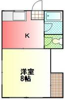 清水コーポ3の間取り