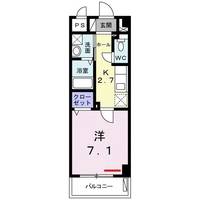 マンション嘉利吉 IIの間取り