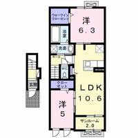 物件の間取り画像