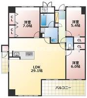 物件の間取り画像
