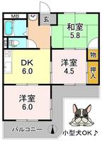 物件の間取り画像