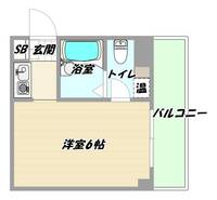 大阪府大阪市淀川区東三国1(マンション)の賃貸物件の間取り