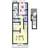 シェリールBの間取り