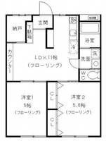神奈川県川崎市麻生区東百合丘4(マンション)の賃貸物件の間取り
