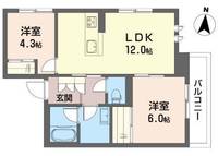 物件の間取り画像