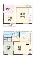 物件の間取り画像