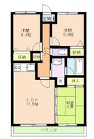 パストラールハイムの間取り