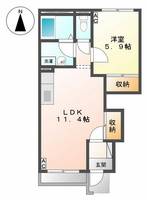 物件の間取り画像