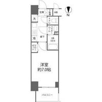 愛知県名古屋市中区丸の内2(マンション)の賃貸物件の間取り